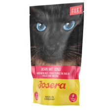 Вологий корм для котів Josera Filet Huhn mit Rind Філе Курка з Яловичиною 70 г, пауч