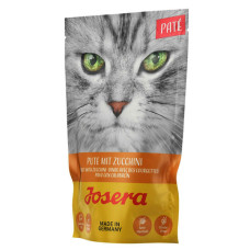  Вологий корм для котів Josera Pate Pute mit Zucchini Паштет Індичка з Цукіні, пауч 85 г