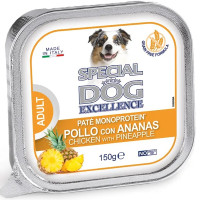  Вологий корм для собак Monge SDE Dog Wet Fruit курка з ананасами монопротеїн 150 г