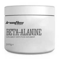 Бета-аланін для спорту IronFlex Beta-Alanine 200 g /80 servings/ Strawberry