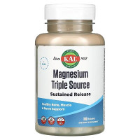 Микроэлемент Магний KAL Magnesium Sustained Release Triple Source 500 mg 100 Tabs