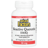 Кверцетин Natural Factors Bioactive Quercetin EMIQ 60 Veg Caps