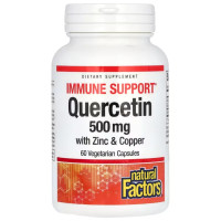 Кверцетин Natural Factors Immune Support Quercetin with Zinc & Copper 60 Veg Caps
