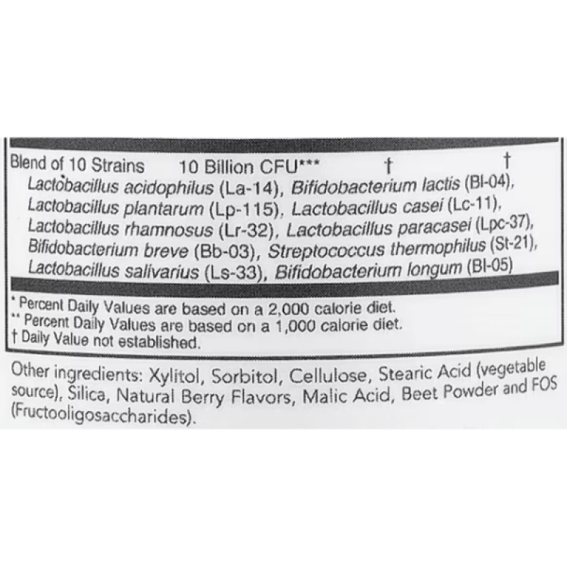 Пробіотик Protocol for Life Balance ProtoDophilus 10 Billion 60 Chewables