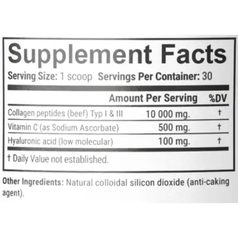 Колаген En`vie Lab Beef Collagen 10 000 Complex 3 158 g /30 servings/ Pure
