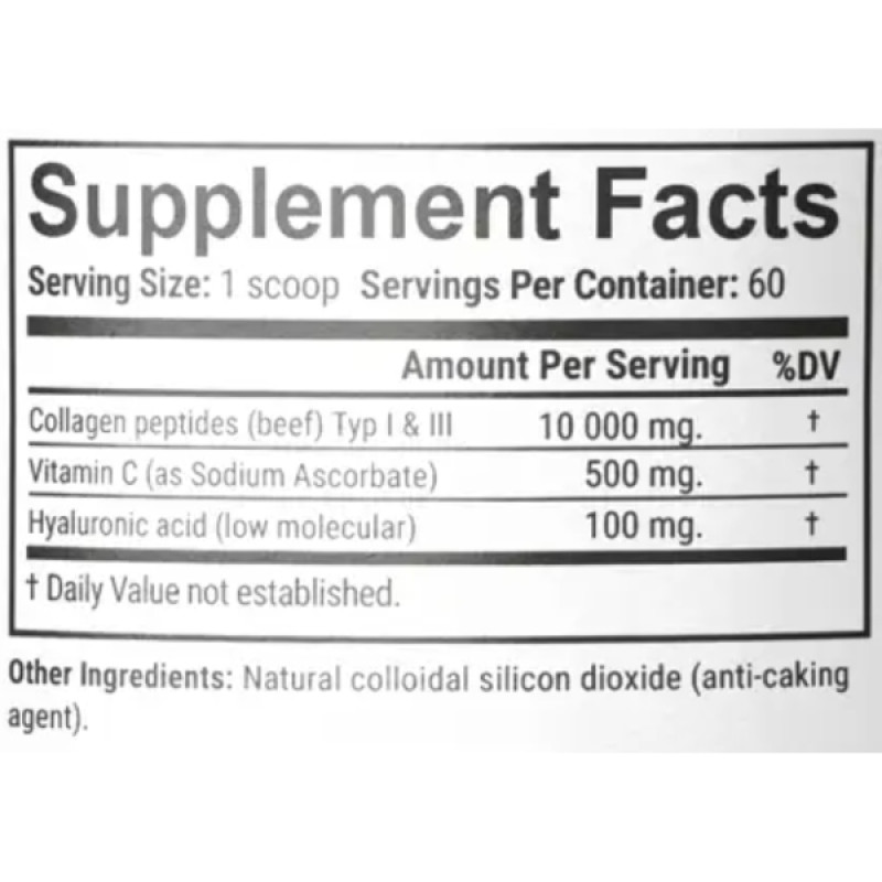 Колаген En`vie Lab Beef Collagen 10 000 Complex 3 316 g /60 servings/ Pure
