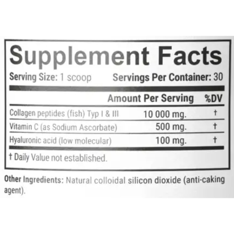 Колаген En`vie Lab Fish Collagen 10 000 Complex 3 158 g /30 servings/ Pure