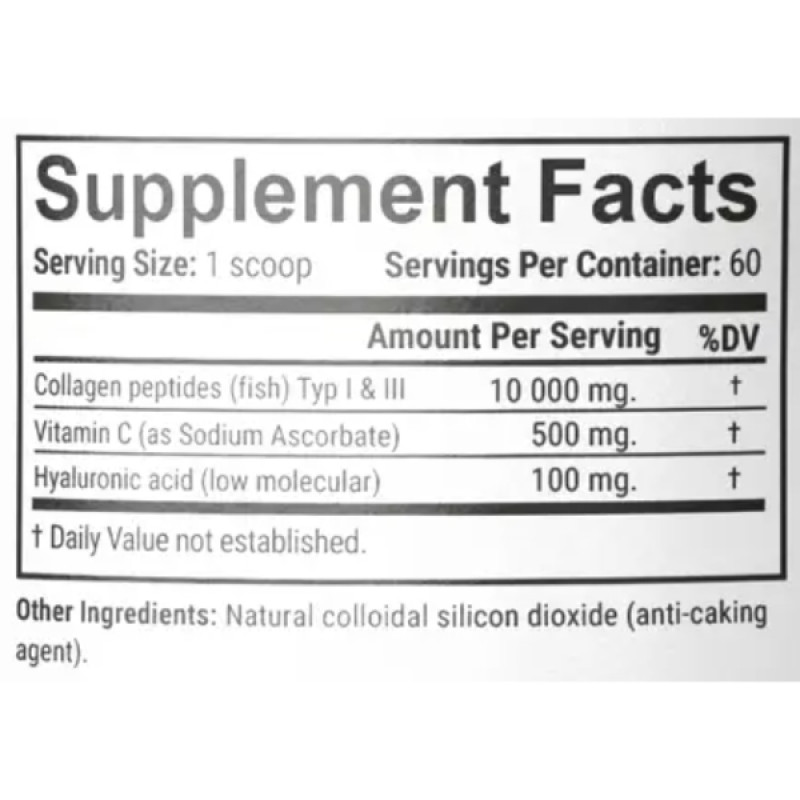 Колаген En`vie Lab Fish Collagen 10 000 Complex 3 316 g /60 servings/ Pure