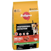  Сухой корм для собак Pedigree для взрослых собак маленьких пород, говядина/овощи 12 кг