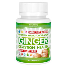Корінь імбиру Bioactive Universe Ginger Digestion Health 60 Caps