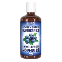 Комплекс для профілактики зору Bioactive Universe Blueberries Syrup-Drops 100 ml /20 servings/