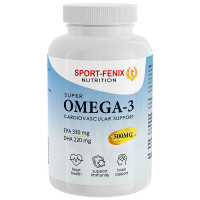Омега для спорту SPORT-FENIX Super Omega-3 500 mg 120 Caps