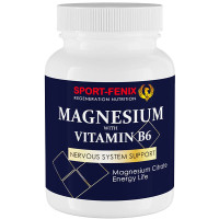 Витаминно-минеральный комплекс для спорта SPORT-FENIX Magnesium with Vitamin B6 90 Caps