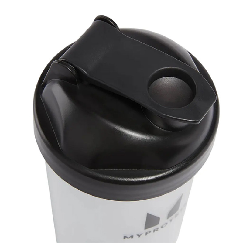 Шейкер MyProtein Plastic Shaker 600 ml Clear/Black