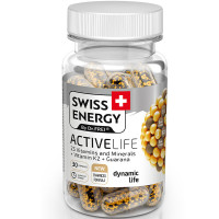 Витаминно-минеральный комплекс Swiss Energy ACTIVELIFE 25 Vitamins and Minerals+Vitamin K2+Guarana 30 Caps