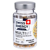 Витаминно-минеральный комплекс Swiss Energy MULTIVIT 25 Vitamins and Minerals+Vitamin K2 30 Caps
