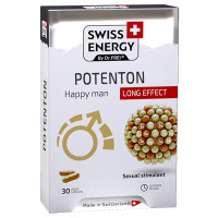 Комплекс для профилактики репродуктивной функии у мужчин Swiss Energy Potenton 30 Veg Caps