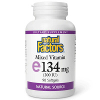 Витамин E Natural Factors Mixed Vitamin E 200 IU 134 mg 90 Softgels