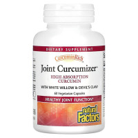 Куркума Natural Factors CurcuminRich Joint Curcumizer, High Absorption Curcumin 60 Veg Caps