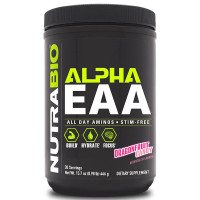 Амінокомплекс для спорту NutraBio Alpha EAA 446 g /30 servings/ Dragon Fruit Candy