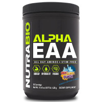 Аминокомплекс для спорта NutraBio Alpha EAA 438 g /30 servings/ New York Punch
