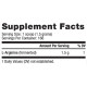 Аргінін для спорту NutraBio Arginine Powder 250 g /166 servings/