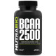 Амінокислота BCAA для спорту NutraBio BCAA 2500 250 Caps