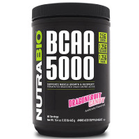 Аминокислота BCAA для спорта NutraBio BCAA 5000 465 g /60 servings/ Dragon Fruit Candy