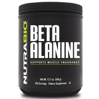 Бета-аланін для спорту NutraBio Beta Alanine Powder 360 g /180 servings/