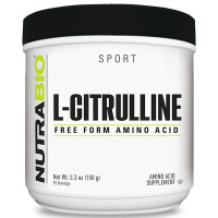 Цитрулін для спорту NutraBio Sport L-Citrulline Powder 150 g /75 servings/