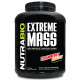 Гейнер NutraBio Extreme Mass High Protein & Carb Mass Gainer 2722 g /15,6 servings/ Strawberry Pastry
