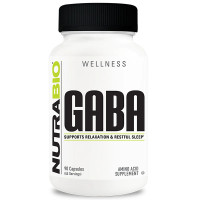Амінокомплекс для спорту NutraBio GABA 500 mg 90 Caps