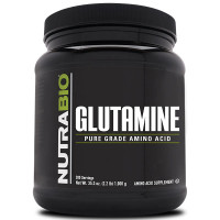 Глютамін для спорту NutraBio Glutamine 1000 g /200 servings/ Unflavored