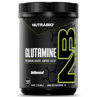 Глютамин для спорта NutraBio Glutamine 500 g /100 servings/ Unflavored