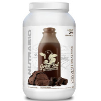 Протеин NutraBio Grass-Fed Whey Protein Isolate 907 g /29 servings/ Chocolate Milkshake