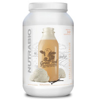 Протеин NutraBio Grass-Fed Whey Protein Isolate 907 g /29 servings/ Vanilla Bean Ice Cream