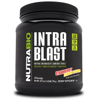 Аминокомплекс для спорта NutraBio Intra Blast 734 g /30 servings/ Strawberry Lemon Bomb