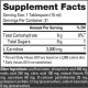Жироспалювач для спорту NutraBio L-Carnitine 3000 Liquid 473 ml /31 servings/ Peach Rings