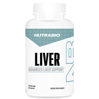 Натуральна добавка для спорту NutraBio LIVER - Advanced Liver Support 90 Caps