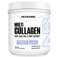 Хондропротектор (для спорта) NutraBio Multi Collagen Skin, Hair,Nail & Joint Support 405 g /40 servings/ Unflavored