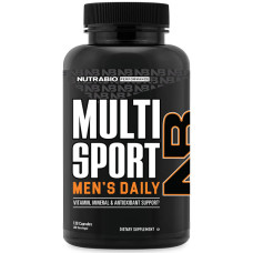 Вітамінно-мінеральний комплекс для чоловіків NutraBio MultiSport Mens Daily 120 Caps