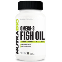 Омега для спорту NutraBio Omega 3 Fish Oil 150 Softgels
