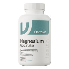 Мікроелемент Магній для спорту OstroVit Magnesium Glycinate 400 mg 90 Caps