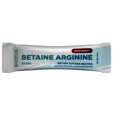 Комплекс для профілактики печінки Biotus Betaine Arginine Extra 10 ml Cherry