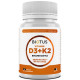 Комплекс Вітамін D3+K2 Biotus D3+K2 5000 IU/50 mcg 60 Caps