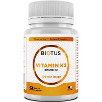 Витамин K Biotus Vitamin K2 MK-7 100 mcg 60 Caps