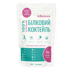 Протеїн FitBalance 100% Натуральний Білковий Коктейль 900 g /36 порцій/ Вершкова Ваніль