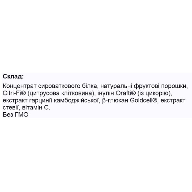 Протеїн FitBalance 100% Натуральний Білковий Коктейль 900 g /36 порцій/ Чорна смородина