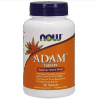Вітамінно-мінеральний комплекс NOW Foods ADAM, Superior Men's Multi 60 Tabs