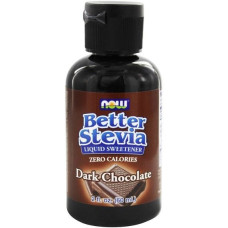 Замінник цукру NOW Foods Better Stevia Liquid 60 ml /500 servings/ Black Chocolate
